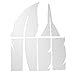 SOLEDI Wall Stickers DIY 3D Feather Mirror Wall Vinyl Decal Sticker Art Home Mural Decor(Large)
