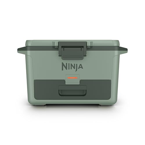 FrostVault Ninja 50qt Hard Cooler with Dry Storage
