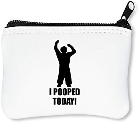 I Pooped Today Hapiness Zipper Wallet Coin Purse