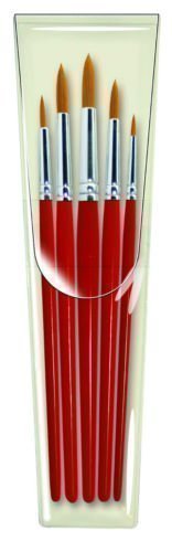 Pro Arte Professional Artist Academy Paint Brushes (Set of 5)