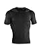 Under Armour Men's Gameday Armour Baselayer, Black (001)/Velocity, Small