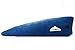 Extra Large Inflatable Portable Bed Wedge with Quick Inflate/Deflate Valve and Soft Surface