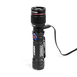 NEBO Redline Flashlight, Rechargeable LED Water