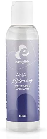 EasyGlide Anal Relaxing Lubricant - Anal Water Based Lubricant - Compatible with Latex and Silicone - 150ml