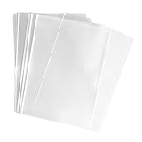 Clear Flat Cello/Cellophane Treat Bag 6x8 inch(1.2mil) Gift Basket Supplies (100 pcs)