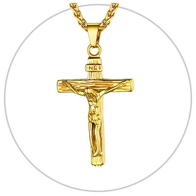 05.crucifix cross-gold