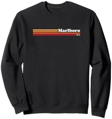 Amazon.com: Vintage 1980s Graphic Style Marlboro New Jersey Long