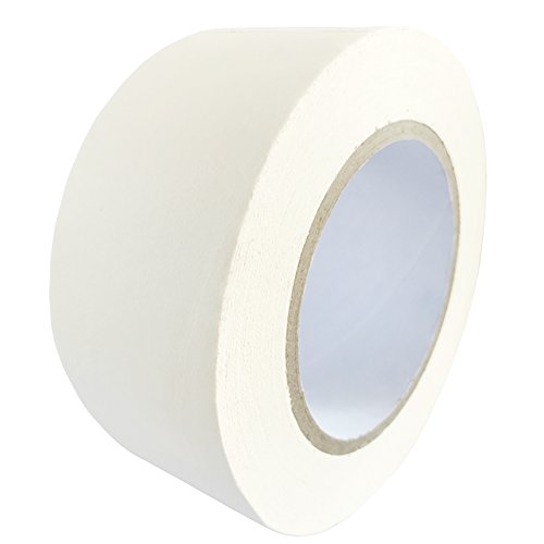 Viewm Cloth Gaffers Tapes Premium Grade Professional Heavy Duty Adhesive Tape 2" X 30 Yards (White)