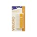 VELCRO Brand for Fabrics | Permanent Sticky Back Fabric Tape for Alterations and Hemming | Peel and Stick - No Sewing, Gluing, or Ironing | Pre-Cut Ovals, 1 x 3/4 inch, White - 16 Sets
