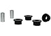 Whiteline W61383A Bushing Kit, Black