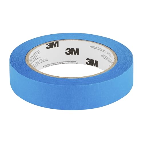 ScotchBlue Multi-Surface Premium Masking Tape, Pack of 3, 24 mm x 41 m, Scotch Adhesive Blue Painters Tape, For Painting and Decorating, Indoor & Outdoor, Sticks Well, 100% PEFC