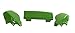 John Deere Original Equipment 3 Bumpers #M140669+M140667+M140668