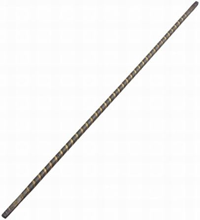 Uptell Replacement Square Dual Ends Black Metal Flexible Cable Drive Shaft 410mmx6.35mm for RC Model Ship Boat