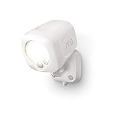 Ring Smart Lighting - Spotlight, Battery-Powered, Outdoor Motion-Sensor Security Light, White (Ring Bridge required)