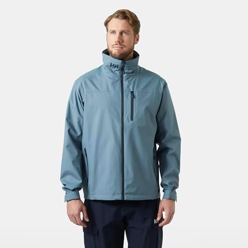 Herren Crew Jacke, Gewaschene Marine, S