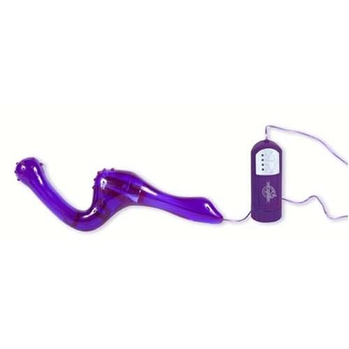 Doc Johnson The Wave G-Spot Vibrator with Multi-Speed, Waterproof Controller, Purple image