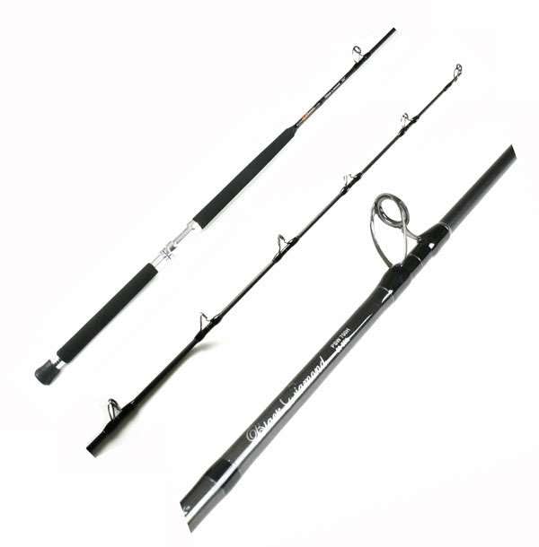 Photo 1 of *** PARTS ONLY***    Phenix Rods Black Diamond Casting / 9' / 1 PC / 30-80 LB LINE Rating/Fast Taper Action/SEAGUIDE Guides/Fuji Reel SEAT/X-WRAP Handle