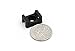 iExcell 100 Pcs Black 4.5mm Cable Tie Base Saddle Type Mount Wire Holder