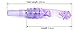 Masturbation Finger Vibrator Clit and G-spot Orgasm Squirt Massager Brush AV Vibrating Stick Sex Toys for Women-Color Random
