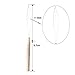 TLHOME Hair Extension Kit Pliers + Pulling Hook + Bead Device Tool Kits + 500pcs Miciro Rings (Black# Beads)
