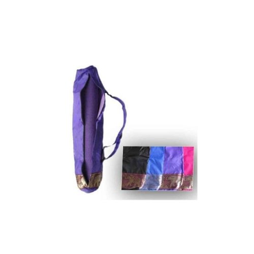 Water Resistant Yoga Mat Bag – Aubergine