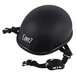 Beanie Motorcycle Half Helmet, DOT Approved