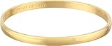 kate spade new york Idiom Collection "Heart of Gold" Bangle Bracelet, 7.75"