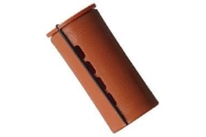 Jumbo Concave Perm Rods * Brown * 1 1/2 Diameter * 6 Rods Per Bag by Concave Hair Rods