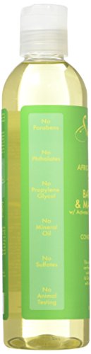 Shea Moisture African Water Mint & Ginger Detox Bath-Body & Massage Oil for Unisex, 8 Ounce - Thumbnail 2
