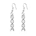 DNA Double Helix Earrings (Flat and Thin)