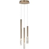ET2 Diaphane - 23.75 Inch 15W 3 LED Pendant-Gold Finish