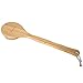 Haveia Bath Body Brush Boar Bristles Exfoliating Body Massager with Long Wooden Handle for Dry Brushing and Shower