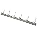 WEBI 2 Packs, Heavy Duty Stainless Steel 304 Hook Rail Coat Rack, Satin Finish, Great Home Storage & Organization for Bedroom, Bathroom, Foyers, Hallways