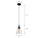 CLAXY® Ecopower Industrial Edison Mini Glass 1-Light Pendant Hanging Lamp Fixture