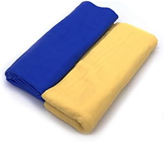 HanLingGG Synthetic Drying Chamois Cloth 16'' x 26'' PVA Drying Car Shammy Towel Wash Accessories with Storage Case