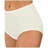 Carole Brand - Classic Nylon Panties For Women Full Cut, High Rise Briefs - Pack of 3 (New and Improved Fit)