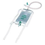 Bard Dispoz-a-Bag Leg Bag with Flip-Flo Valve - 19 Oz - 4 1/2
