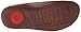 FitFlop Women's Shuv Leather Mule, Dark Tan, 7 M US