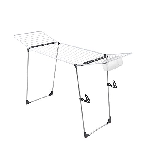 Metaltex Clothes Drying Rack Hurricane 24 m grey