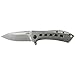 Zero Tolerance Rexford KVT Titanium Folding Knife (0801TI), 3.5-inch Powdered Stainless Steel Modified Drop-Point Blade, KVT Ball-Bearing Opening System, Todd Rexford Collaboration, 5.6 oz