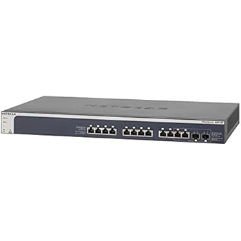 NETGEAR 12-port 10-Gigabit Ethernet Smart Managed Pro Switch | ProSAFE and lifetime technical chat support (XS712Tv2)
