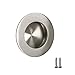 Probrico Recessed Stainless Steel Flush Pull Handle, Round, Large