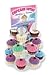 DM Merchandising Cupcake Cuties Enamel Pendant Necklace in Figural Gift Box (Sold Individually) (Pink)
