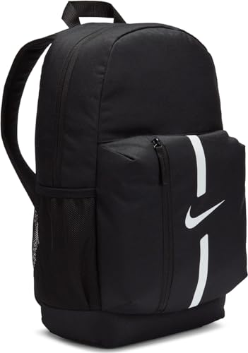 Mochila DA2571, unisex, modelo Child Academy Team, color blanco y negro, 22 L