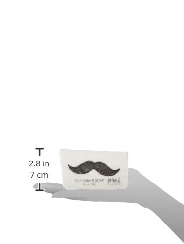 Primal Elements Bar Soap, Mustache, 6.0 Ounce