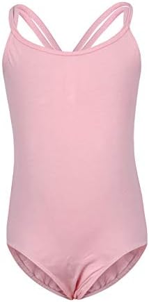 AmzBarley Girls Unicorn Ballet Leotard Dress with Tutu Skirt Ballerina Kids Gymnastics Leotards Short Sleeve Cotton Childs Unicorns Dance Outfit
