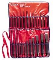 Set Punch &amp; Chisel 26 Pc, Sold As 1 Set