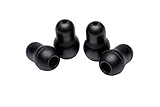 3M Littmann 40001 Stethoscope Spare Parts Kit, Snap Tight Soft-Sealing Ear-Tips, Large and Small, Black