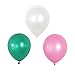 85 PIECE Birthday Party Decoration Pack - Happy Birthday Banner - 20 Party Balloons -10 Paper Pom Poms - 10 Tassels - 32 Paper Heart Garland Perfect For Girls Birthday Party set
