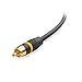 Cable Matters 2-Pack, Gold Plated Subwoofer RCA Audio Cable 6 Feet